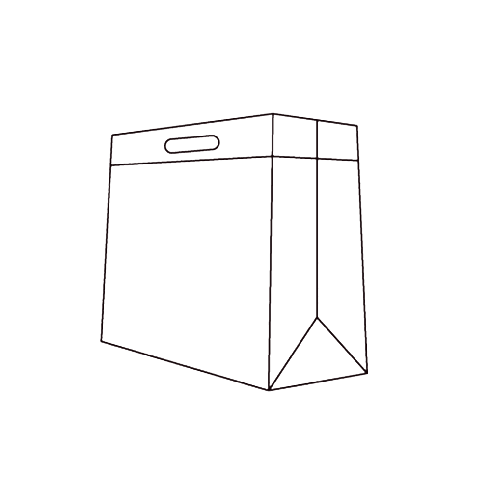 D-Cut Box Bag