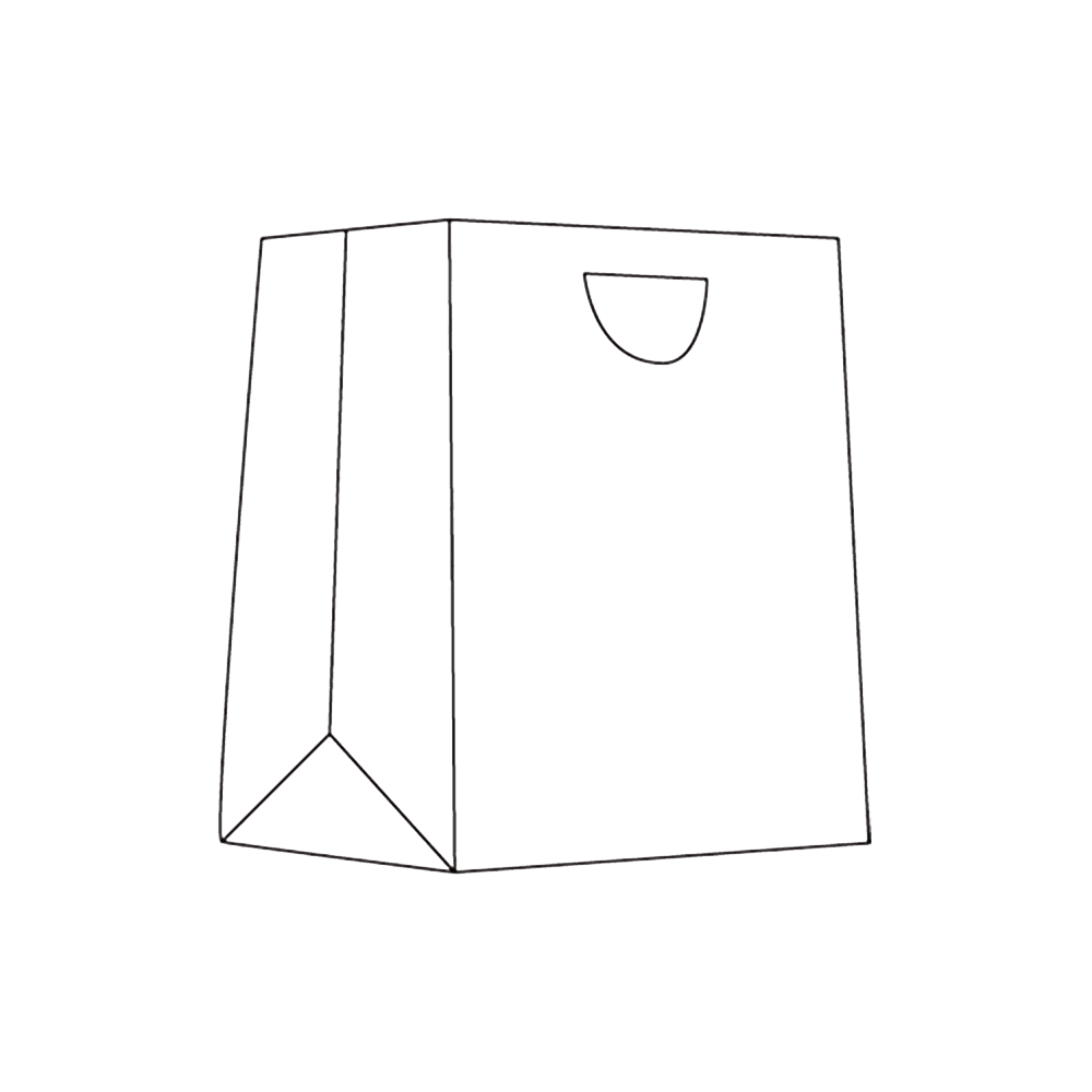 D-Cut Paper Bag