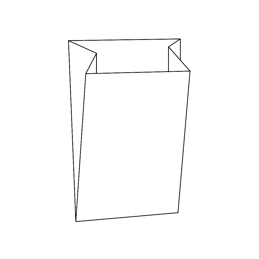 V-Bottom Paper Bag